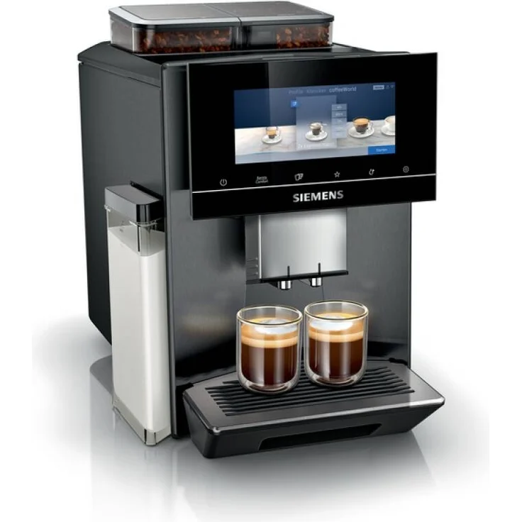 Siemens EQ.900 TQ907DF5 Kaffeevollautomat mit Milchbehälter, 2 Bohnenbehälter, HomeConnect, dark inox – Bild 1
