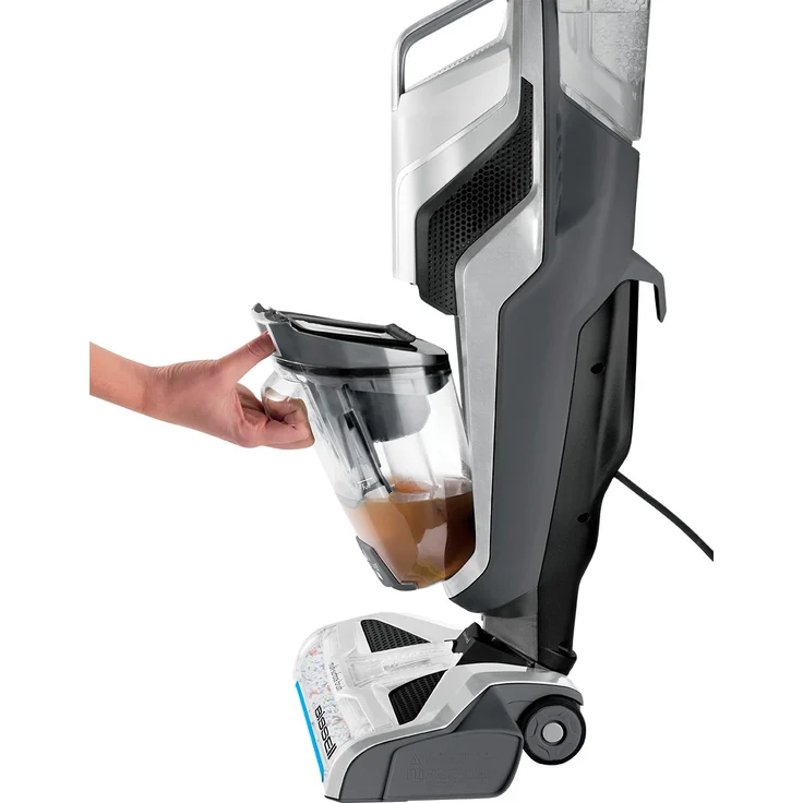 Bissell 3551N CrossWave C3 Select Nass- und Trockenreiniger, 560 Watt, automatische Selbstreinigung, silber-grau – Bild 5