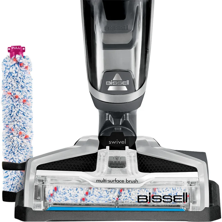 Bissell 3551N CrossWave C3 Select Nass- und Trockenreiniger, 560 Watt, automatische Selbstreinigung, silber-grau – Bild 4