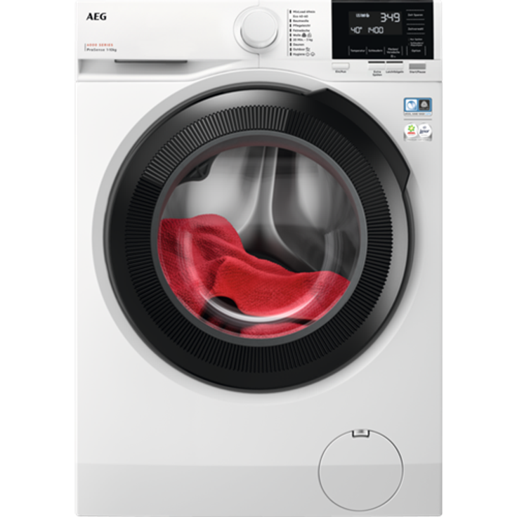 AEG LR6F60405, Frontlader-Waschmaschine, A, Fassungsvermögen 10 kg, Standgerät, Breite 60 cm - Preisvergleich – Bild 1