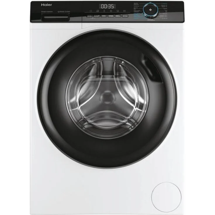 Haier HW80-B14939, Frontlader-Waschmaschine, A, Fassungsvermögen 8 kg, Standgerät, Breite 59,5 cm, Direct Motion Motor, Dampffunktion, Knitterschutz – Bild 1