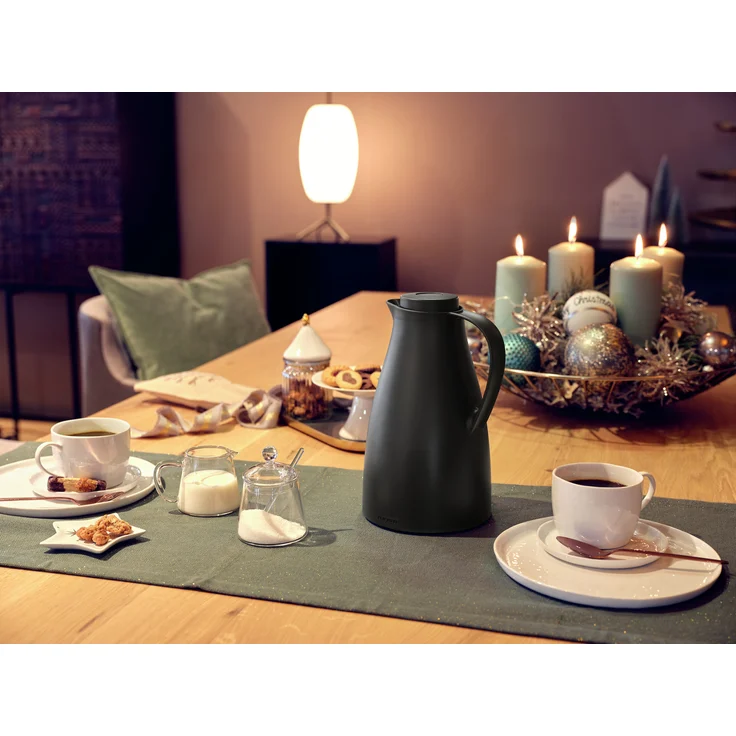 Leifheit Isolierkanne Harmonic 1l schwarz – Bild 2