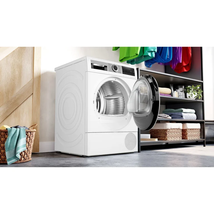 Bosch WQG235D00 Wärmepumpentrockner, Fassungsvermögen 8 kg, Standgerät, Breite 59,8 cm, AutoDry, AntiVibration, Sensitive Drying – Bild 6