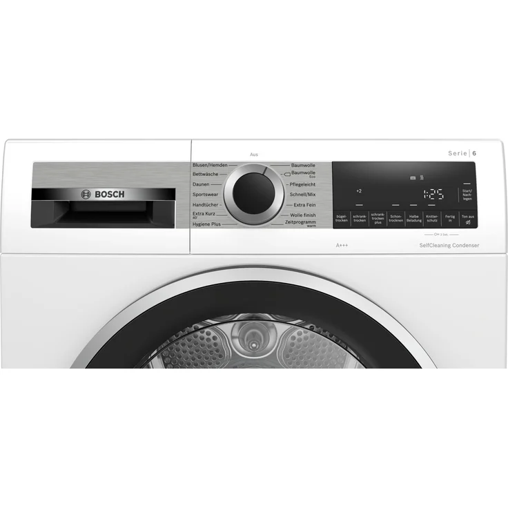 Bosch WQG235D00 Wärmepumpentrockner, Fassungsvermögen 8 kg, Standgerät, Breite 59,8 cm, AutoDry, AntiVibration, Sensitive Drying – Bild 4