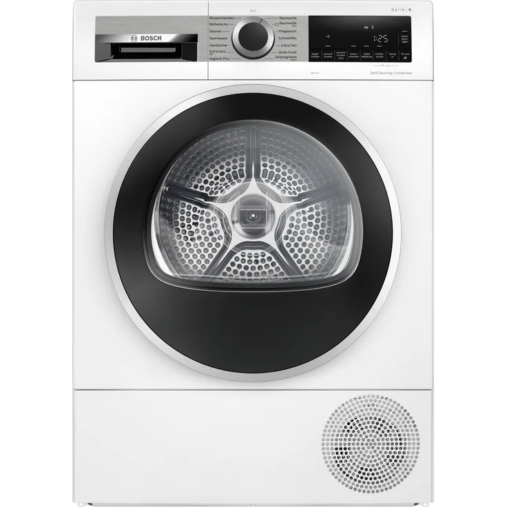 Bosch WQG235D00 Wärmepumpentrockner, Fassungsvermögen 8 kg, Standgerät, Breite 59,8 cm, AutoDry, AntiVibration, Sensitive Drying