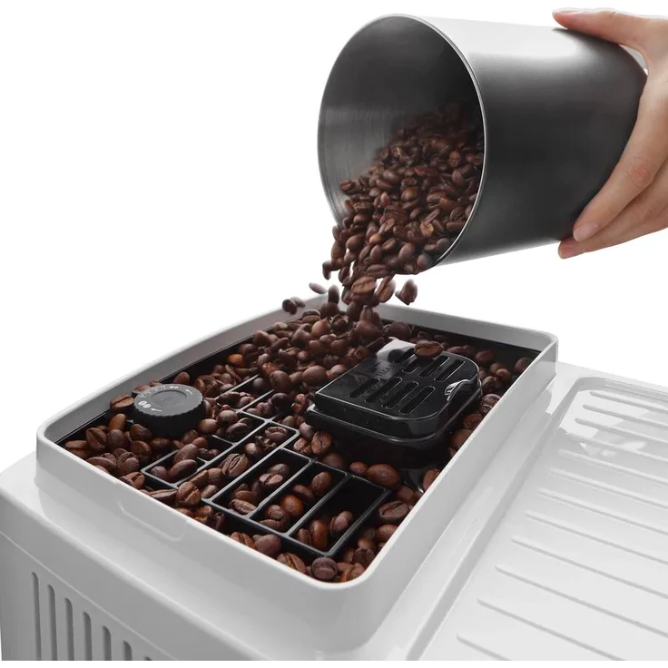 De'Longhi ECAM220.21.WW Magnifica Start Kaffeevollautomat mit Dampfdüse, weiß – Bild 4
