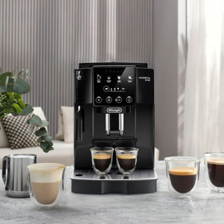 De'Longhi Magnifica Start ECAM220.21.B Kaffeevollautomat mit Milchaufschäumdüse, schwarz – Bild 4