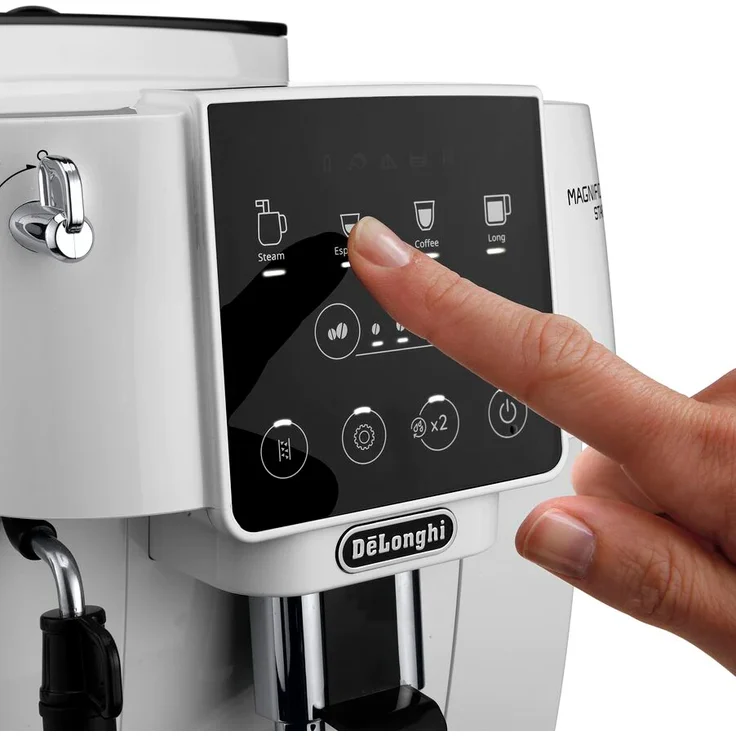 De'Longhi Magnifica Start ECAM220.20.W Kaffeevollautomat mit Milchaufschäumdüse, weiß – Bild 3