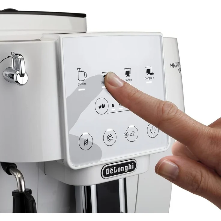 De'Longhi ECAM220.21.WW Magnifica Start Kaffeevollautomat mit Dampfdüse, weiß – Bild 3