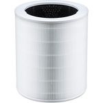 Levoit Hepa-Ersatzfilter 3-stufig für Core 600S, H13 HEPA-filter, hocheffizienter Aktivkohlefilter und Vorfilter, gegen 99.97% Allergene Staub Pollen Rauch, Core 600S-RF, Weiß