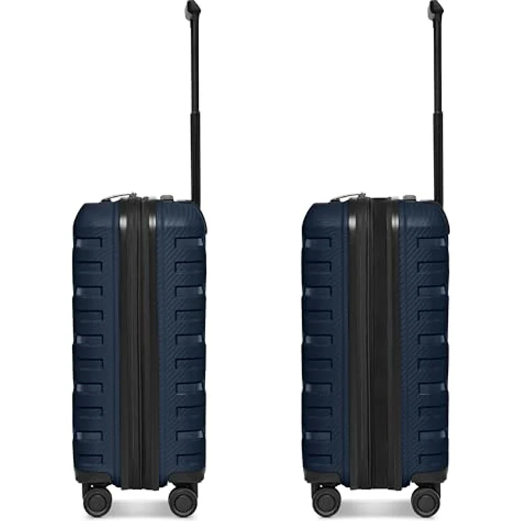 SMARTBOX Hartschalen Kabinen-Koffer von 42 auf 48 Liter erweiterbar | Polypropylen | TSA-Schloss | 4 Doppelrollen | 2,9 kg | Edition 01 – Bild 2
