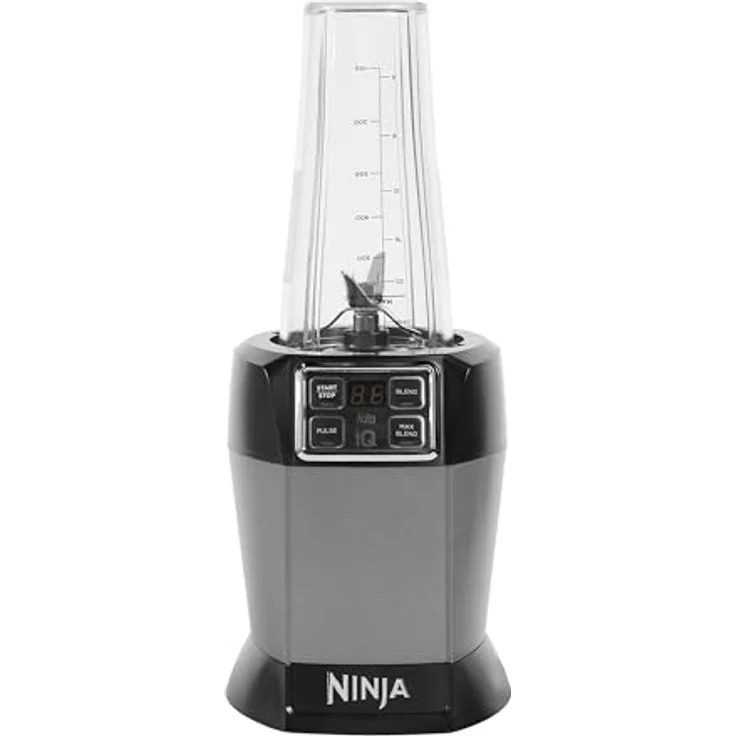 Ninja BN495EU Smoothie-Maker, 1000 Watt Schwarz-Silber – Bild 4