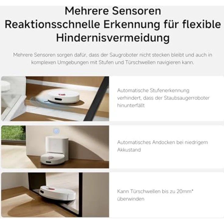 Xiaomi Robot Vacuum H40, Staubsauger-Roboter mit leistungsstarker Saugkraft – Bild 11