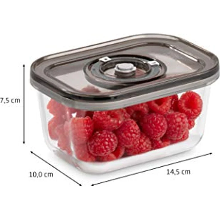 Caso 1177 VacuBoxx Eco-Set Stapelbares Vakuumbehälter-Set, transparent  – Bild 3