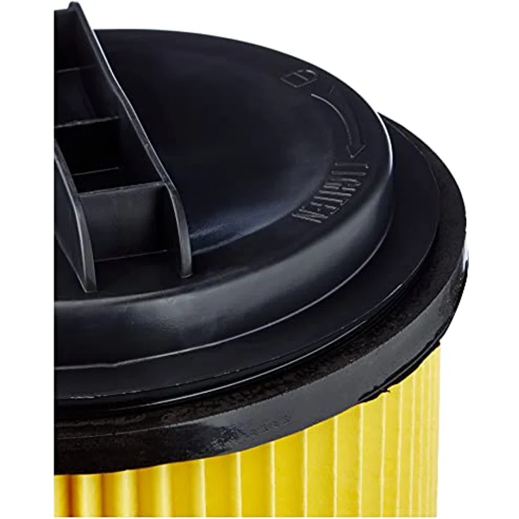 Original Einhell Ersatz-Faltenfilter mit Schraubdeckel (passend für Einhell Nass-Trockensauger, Anwendung beim Trockensaugen – Bild 3