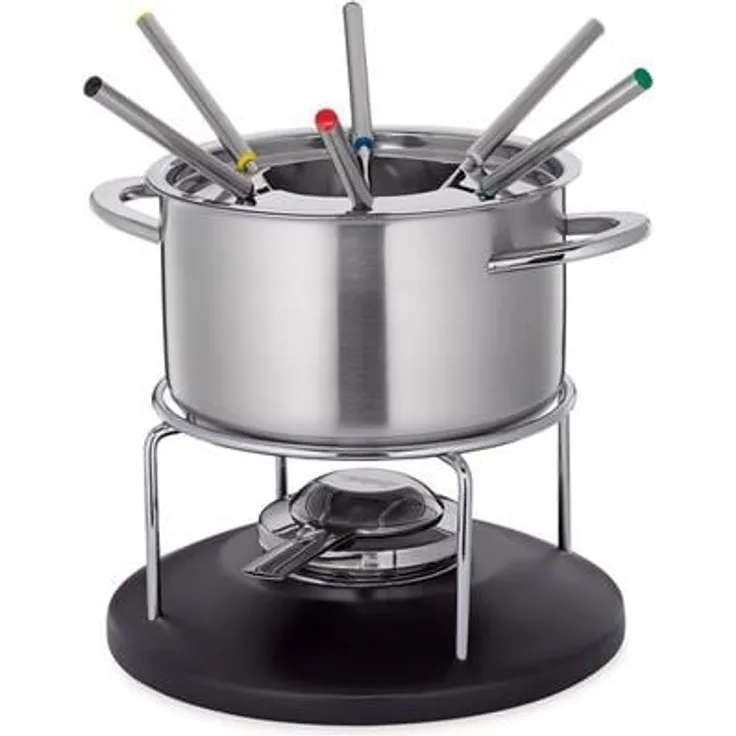 Spring Basic, Fondue Set, Silber