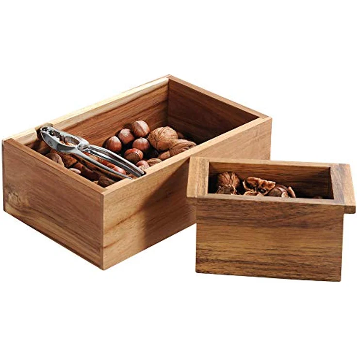 Kesper | Nussschale, Material: Holz, Maße: 25 x 16 x 10 cm, Farbe: Weiß | 28630 - Preisvergleich – Bild 4