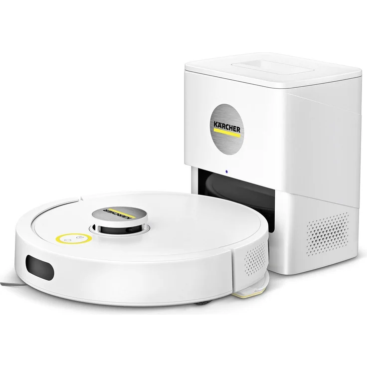 Kärcher RVC 3 Comfort, Staubsauger-Roboter mit LiDAR-Navigation und Wischmechanismus, Weiss