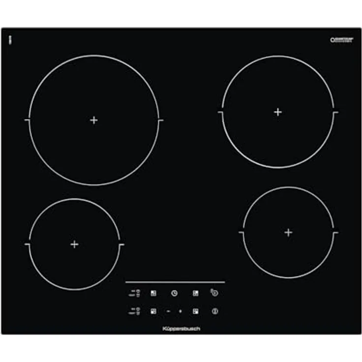 Küppersbusch KE 6110.0 SE Glaskeramikkochfeld autark, 60 cm, 9 Leistungsstufen, Stop-and-Go, Kindersicherung, selectControl