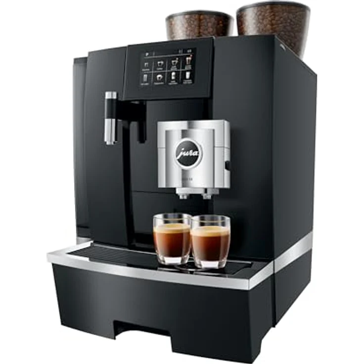 JURA GIGA X8 Professional, Kaffeevollautomat in Aluminium Schwarz mit 4,3" Touchscreen und hygienischer Reinigungssystem-Option – Bild 2