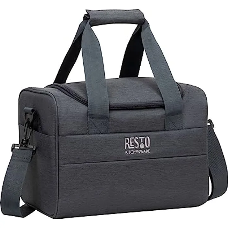 Resto Kühlbox 14 l, strapazierfähiges Polyester, PEVA-Isolierung, praktische Seitentasche