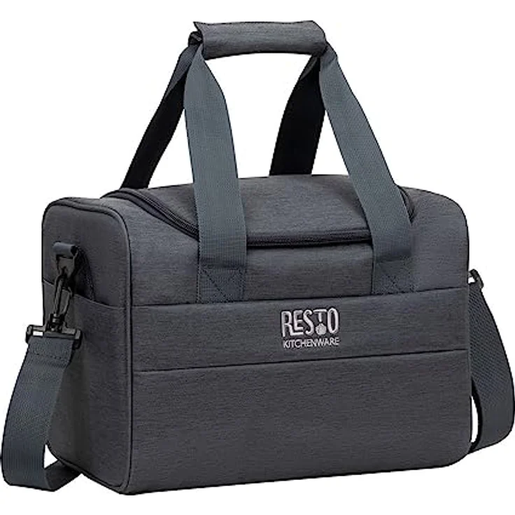 Resto Kühlbox 14 l, strapazierfähiges Polyester, PEVA-Isolierung, praktische Seitentasche – Bild 1