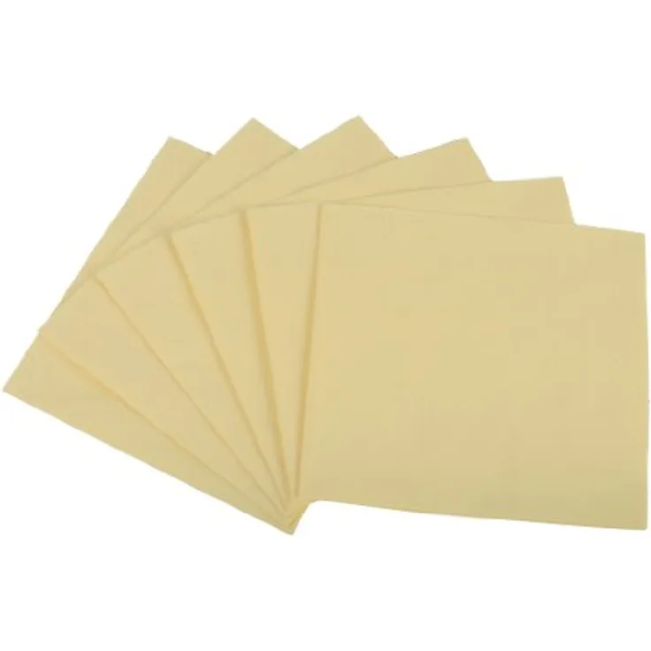 Funny Zelltuchservietten | 40 x 40 cm, 1/4 Falz, 3-lagig, creme |4er Pack (4 x 250 Stück)