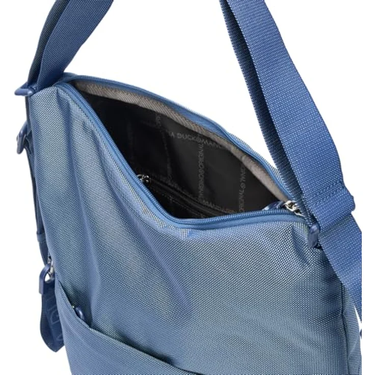 Mandarina Duck MD20 Schultertasche, 30 cm, blau, 100% Polyester – Bild 2