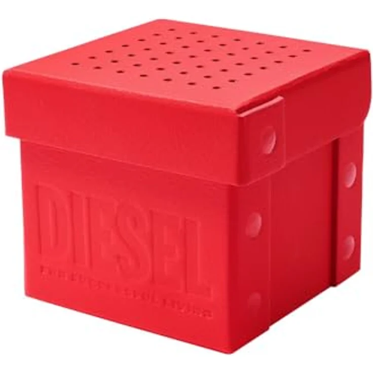 Diesel Herren Analog Quarz Uhr DZ4685, 49-mm Edelstahlgehäuse mit schwarzem Zifferblatt und goldfarbenem Edelstahlband, wasserdicht bis 50 m – Bild 5