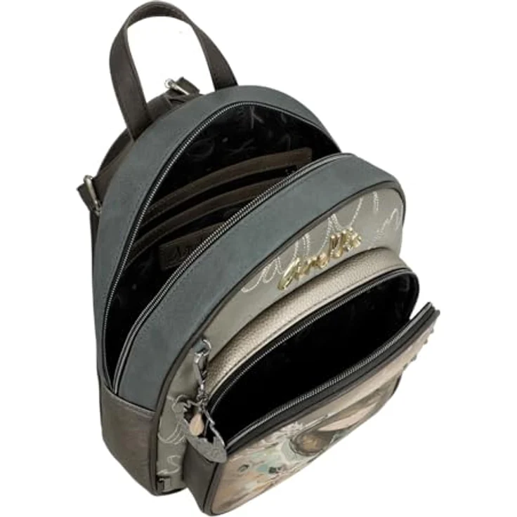 Anekke Real City Rucksack, 31 cm, mehrfarbig, 100% Polyurethan, 28 cm x 12 cm x 31 cm – Bild 6