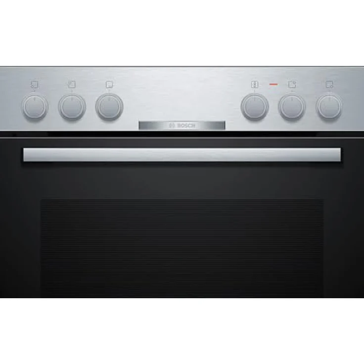 Bosch HND211CS63, Einbau-Herd-Set, 60 cm mit 3D-Heißluft, Edelstahl, Elektro-Kochfeld mit Bräterzone und 21 cm Zweikreiszone – Bild 4