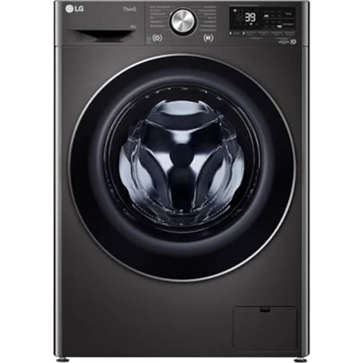 LG F4WV708P2BA, Frontlader-Waschmaschine, A, Fassungsvermögen 8 kg, Standgerät, Breite 60 cm – Bild 2
