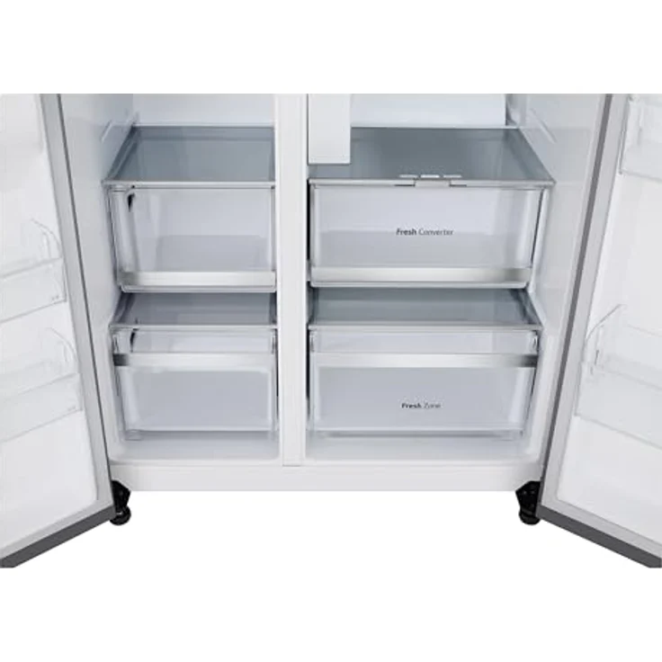 LG GSXE90MBDD Kühl-Gefrier-Kombination, Side-by-Side, 628 Liter, Metal Sorbet, Smart Inverter Compressor®, Door-in-Door® – Bild 20
