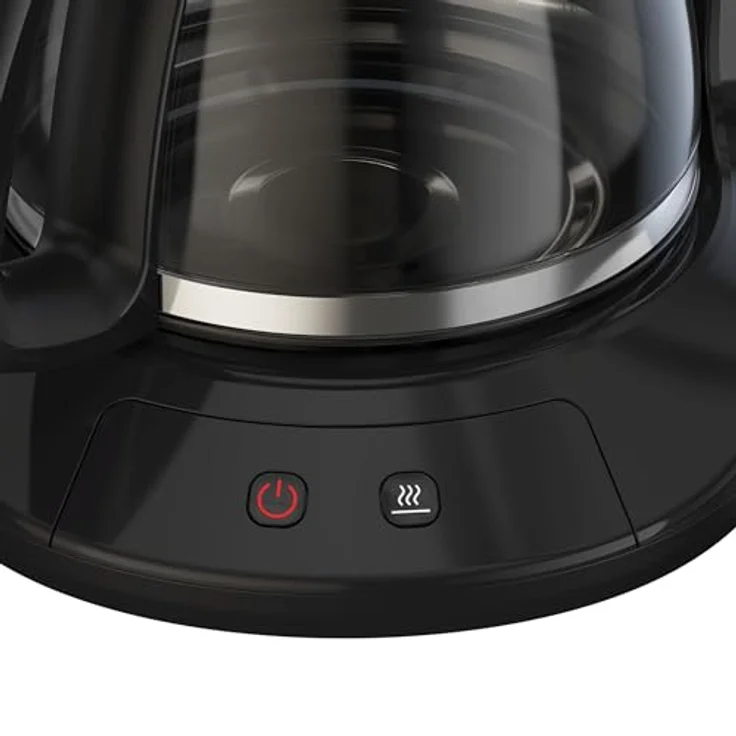 Tefal Subito RVS CM5S1D, Filterkaffeemaschine mit 1.25L Wassertank für bis zu 15 Tassen, Schwarz – Bild 9