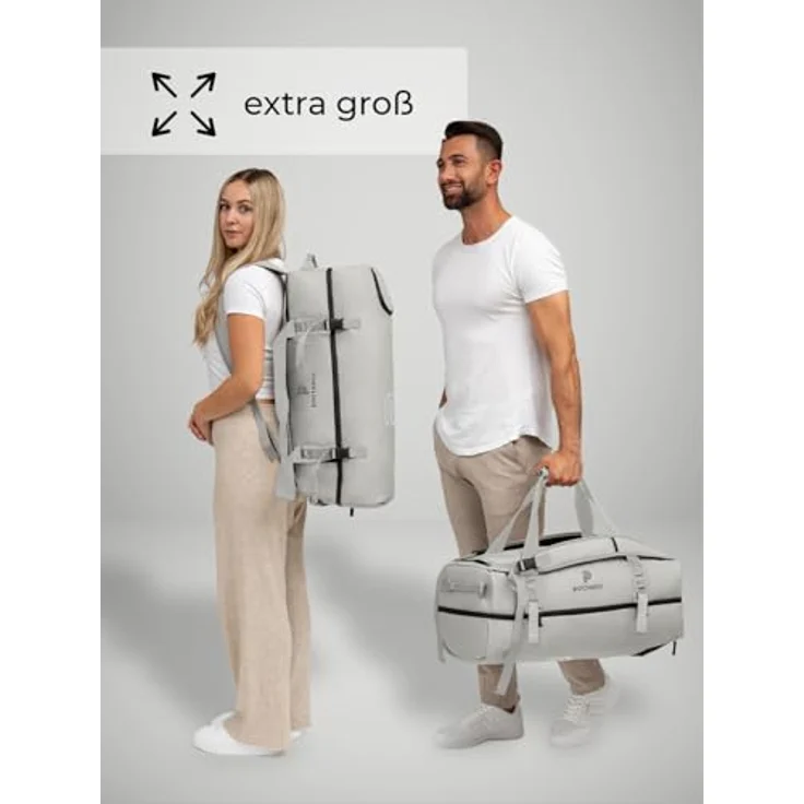 Pactastic Urban Collection Reisetasche 23 cm grey – Bild 4