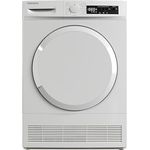 Daewoo T7CT1W0DE Kondenstrockner Frontlader, B, 7 kg, 15 Programme, 29 Min.-Kurzprogramm, LED-Trommelbeleuchtung, Weiß