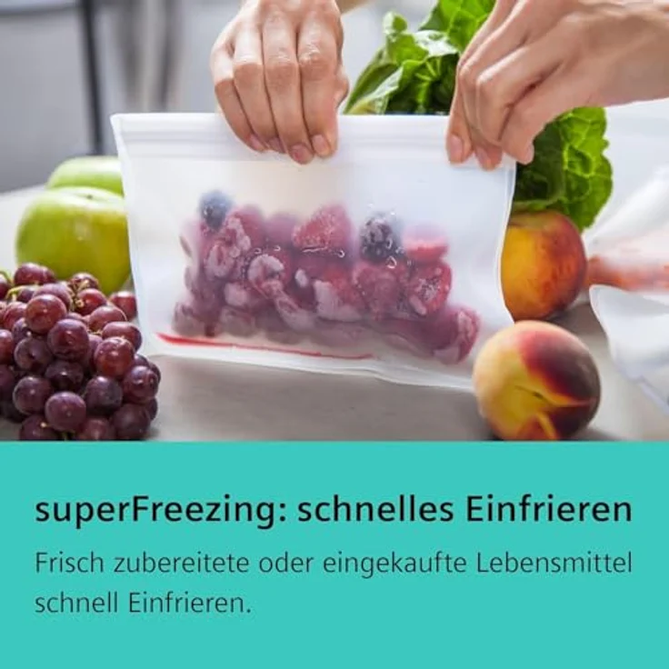 Siemens KG39NAIAU Kühl-Gefrierkombination A, hyperFresh 0°C, Total NoFrost, 29 dB, Energieeffizienzklasse A – Bild 8