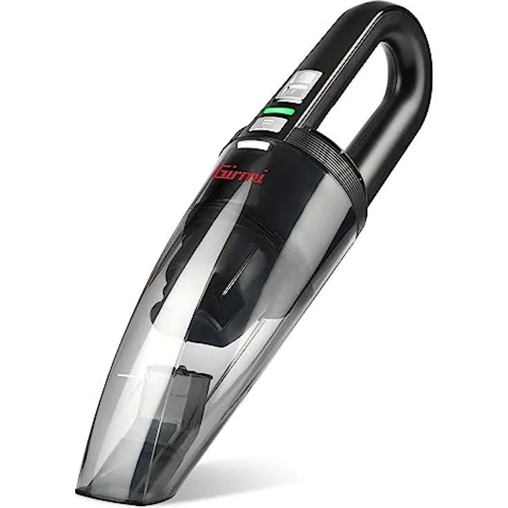 Girmi AP16 AP1600, Staubsauger und Handstaubsauger wiederaufladbar, Schwarz