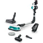 Bosch Akku-Staubsauger Unlimited 7 ProHygienic Aqua BKS71HYG4, 2in1 Saugen & Wischen, HEPA-Filtersystem, kabellos, Knickrohr, Mini-Turbo-Düse, Made in Germany, weiß