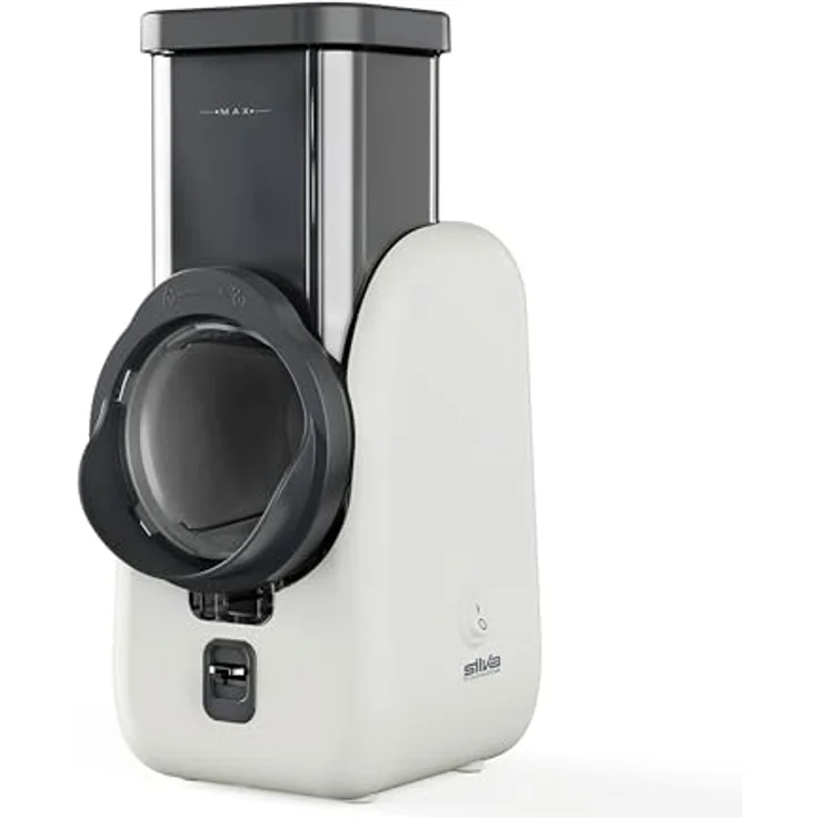 Silva Homeline SKR 800, Universalzerkleinerer mit 80 Watt Motor und 4 Einsätzen, Weiss/Grau – Bild 1