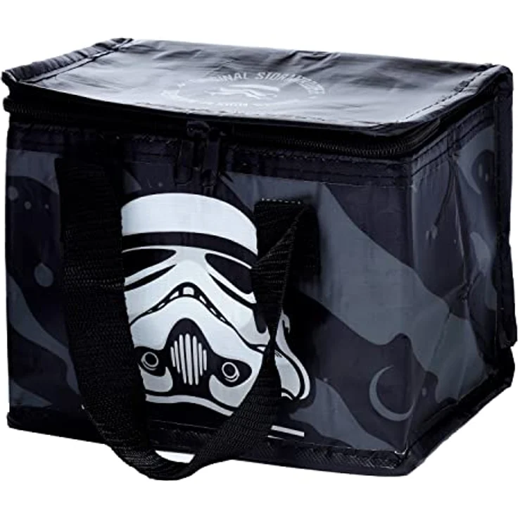 Puckator The Original Stormtrooper schwarz recycelte Plastikflasche RPET wiederverwendbare Kühltasche Lunch Box – Bild 5