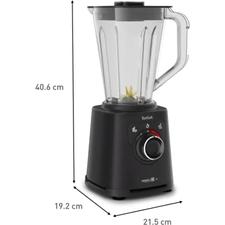 Tefal PerfectMix + High Speed Blender, Powelix Life Technologie für schnelle Ergebnisse, Leicht zu reinigen, Leistungsstarkes Blenden, 2L Leichte und bruchsichere Tritan Kanne, BL88A831 – Bild 3