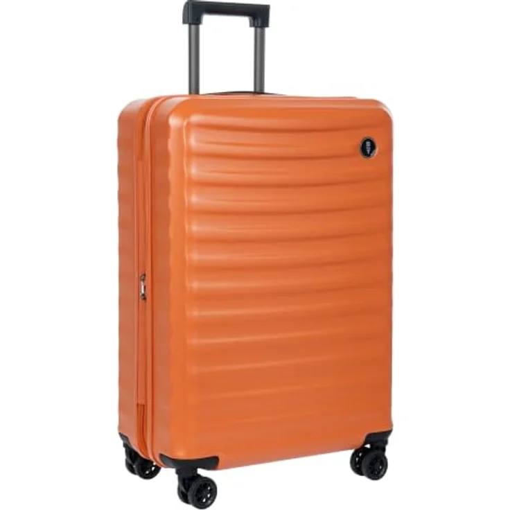 Bric's Nausicaa 4 Rollen Trolley M, 69.5 cm mit Dehnfalte, orange, 100% Polycarbonat – Bild 2