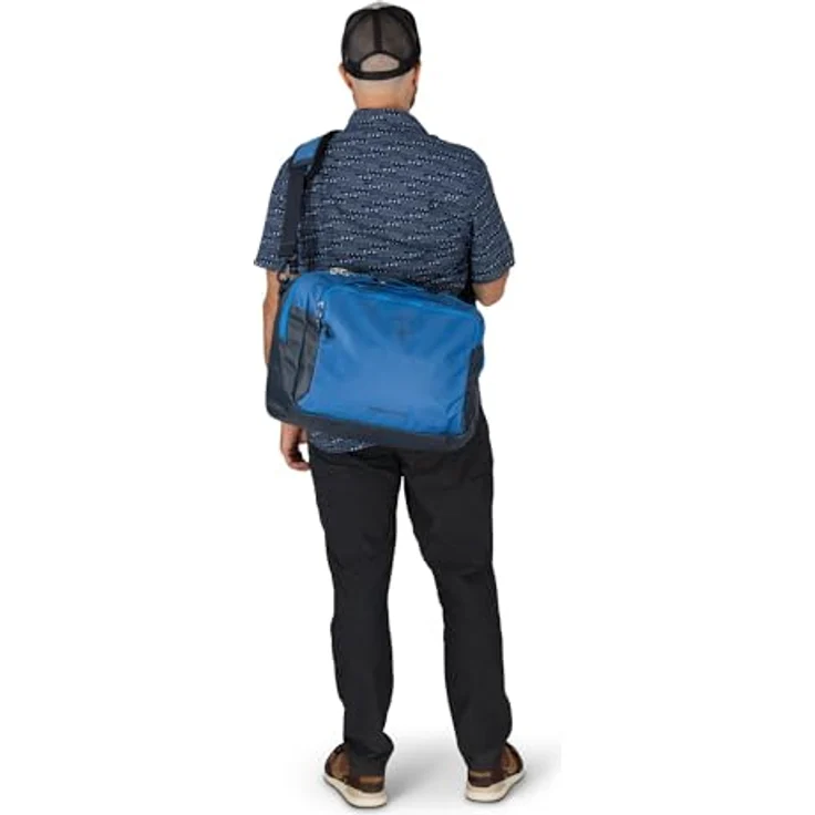 Osprey Transporter Carryon Boarding Bag, 46 cm mit Laptopfach, schwarz (Raven Black) – Bild 13