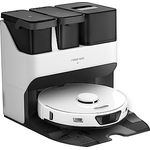 roborock S7 Max Ultra Saug- & Wischroboter mit All-in-One Station (Saugleistung 5500Pa, 180min Akkulaufzeit, 350ml Staub-/ 200ml Wassertank, Ultraschall-Wischfunktion, App-/Sprachsteuerung) Weiß