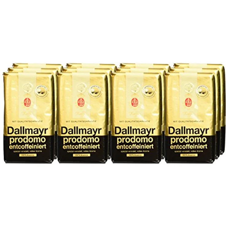 Dallmayr Kaffee Prodomo entcoffeiniert 500g in Kaffeebohnen, 12er Pack (12 x 500 g) – Bild 7