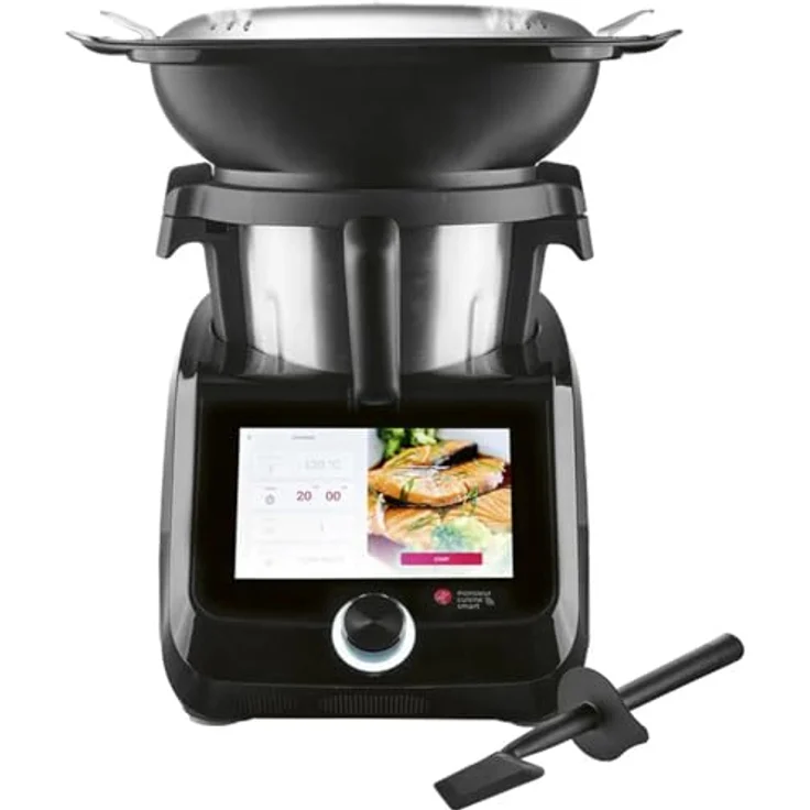 SilverCrest Monsieur Cuisine smart, Küchenmaschine mit 16 Funktionen, integrierter Küchenwaage und WLAN-Funktion, 1.050 Watt – Bild 4