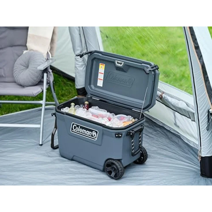 Coleman Convoy 65 QT, Kühlbox mit 29 l Nutzinhalt, 120 Stunden Kühlleistung, dunkelgrau – Bild 19