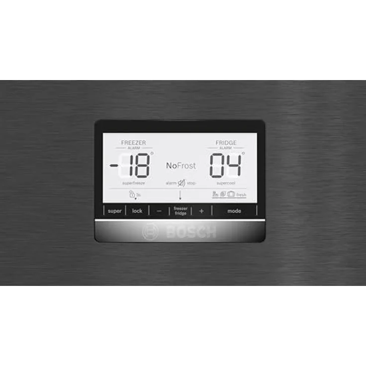 Bosch KGN76AXDR Serie 6 Kühl-Gefrier-Kombination in Edelstahl schwarz, NoFrost, VitaFresh XXL, LED Beleuchtung – Bild 2
