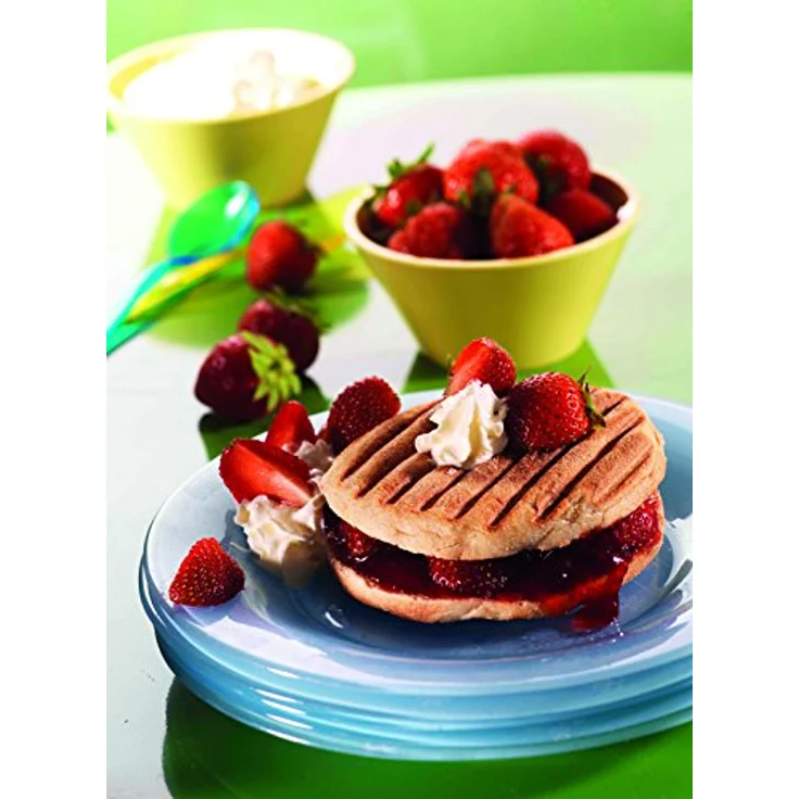 Tefal XA8003 Snack Collection Platte Grill Panini Nummer 3, passend für Tefal SW85XX Snack Collection, inkl. Rezeptbuch – Bild 5